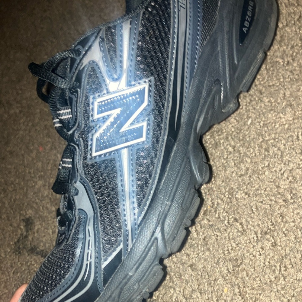 New Balance Black and Gray Sneakers